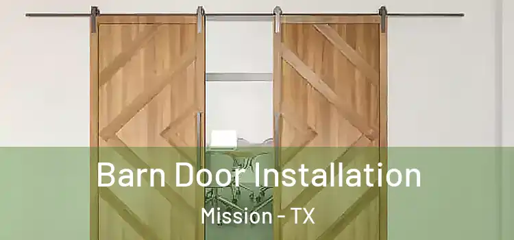  Barn Door Installation Mission - TX